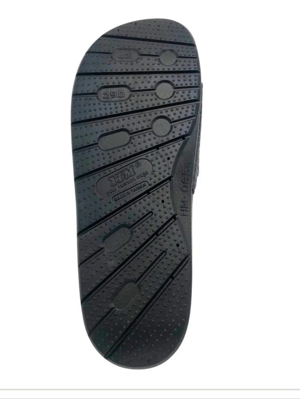AdTec Navy Pebble Men's Slide Sandals